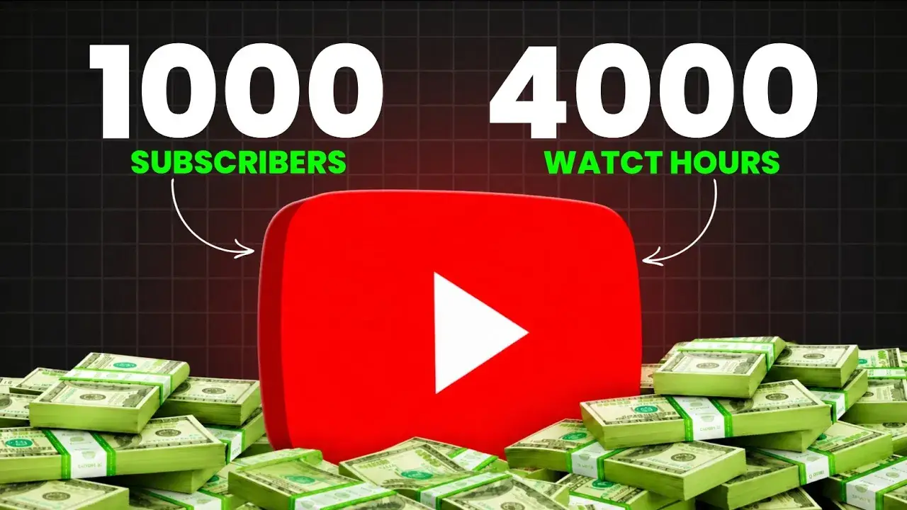 The Fastest Way to Complete 1000 Subscribers and 4000 Watch Hours on YouTube